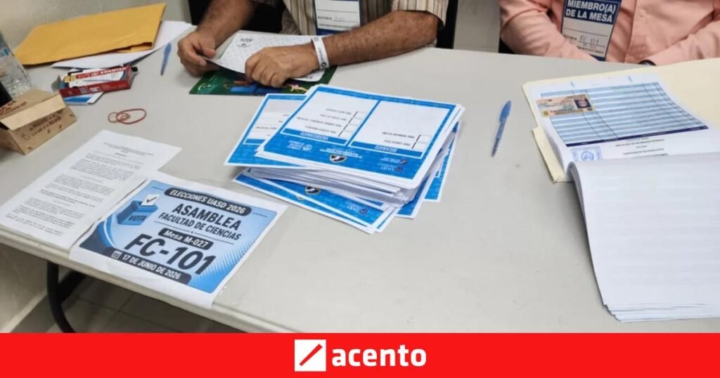 UASD: choque por una boca de urna pone bajo escrutinio la transparencia de la elección