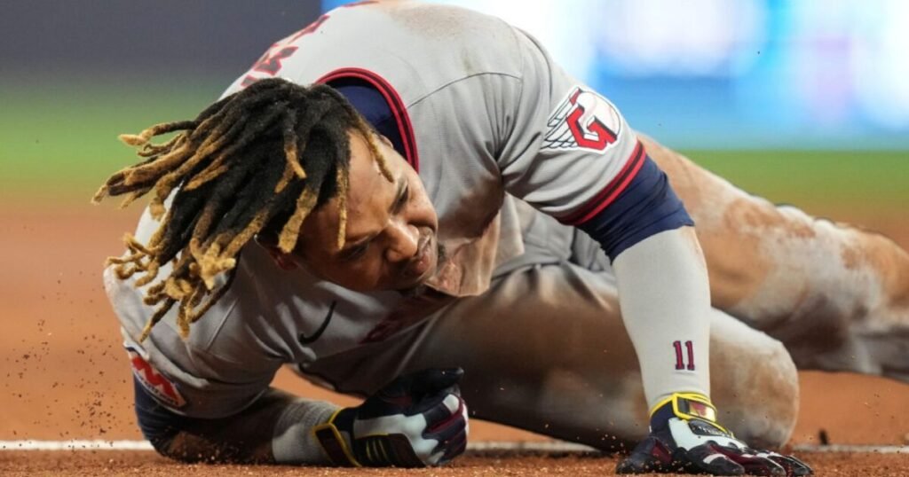 Cleveland queda expuesto tras la fractura de José Ramírez y una jornada que dejó varias bajas