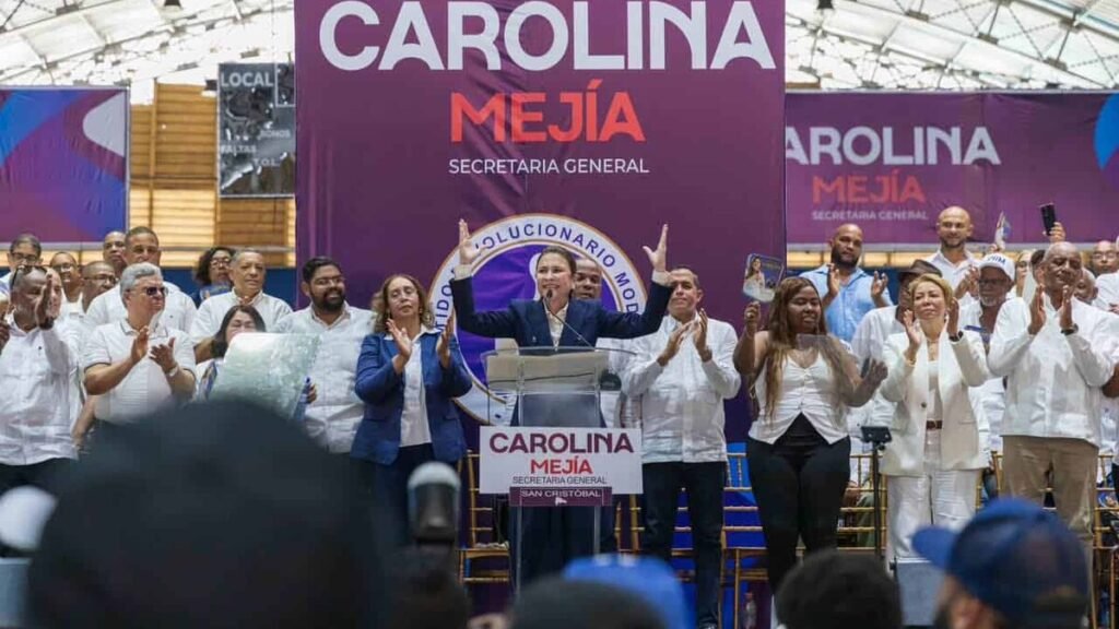 Carolina Mejía plantea repartir beneficios de una eventual victoria del PRM entre sus समर्थores