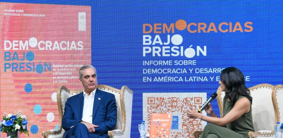Abinader aprovecha foro del PNUD para defender la ausencia de polarización y resaltar su gestión