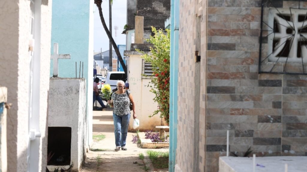 Familias acuden a cementerios de Santo Domingo y convierten el Día de las Madres en una jornada de memoria