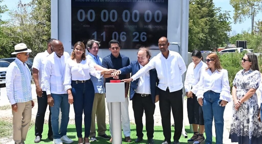 Comienzan trabajos de RD$264 millones para el acceso a playa Caleta, en La Romana
