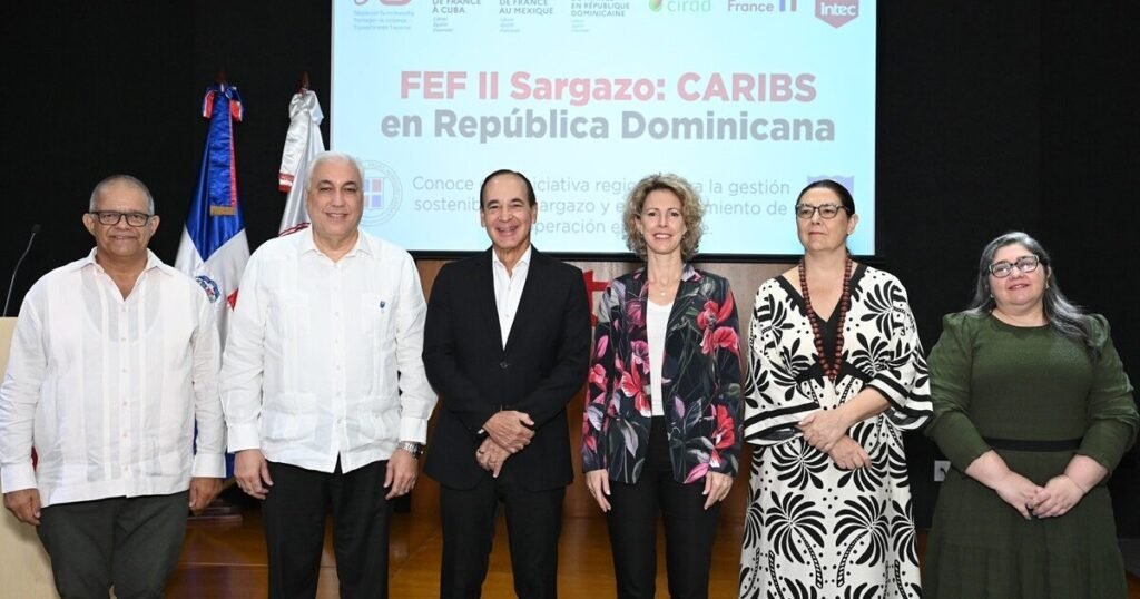 República Dominicana activa FEF-CARIBS para enfrentar el sargazo con apoyo francés
