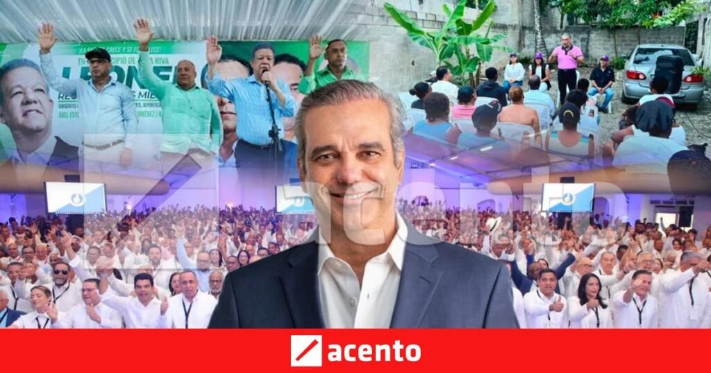 Abinader asegura el control del PRM hasta 2030 mientras la oposición acelera movimientos hacia 2028