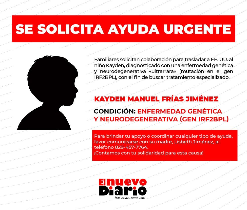 Lisbeth Jiménez busca llevar a su hijo a Estados Unidos ante la falta de tratamiento para una enfermedad ultrarrara