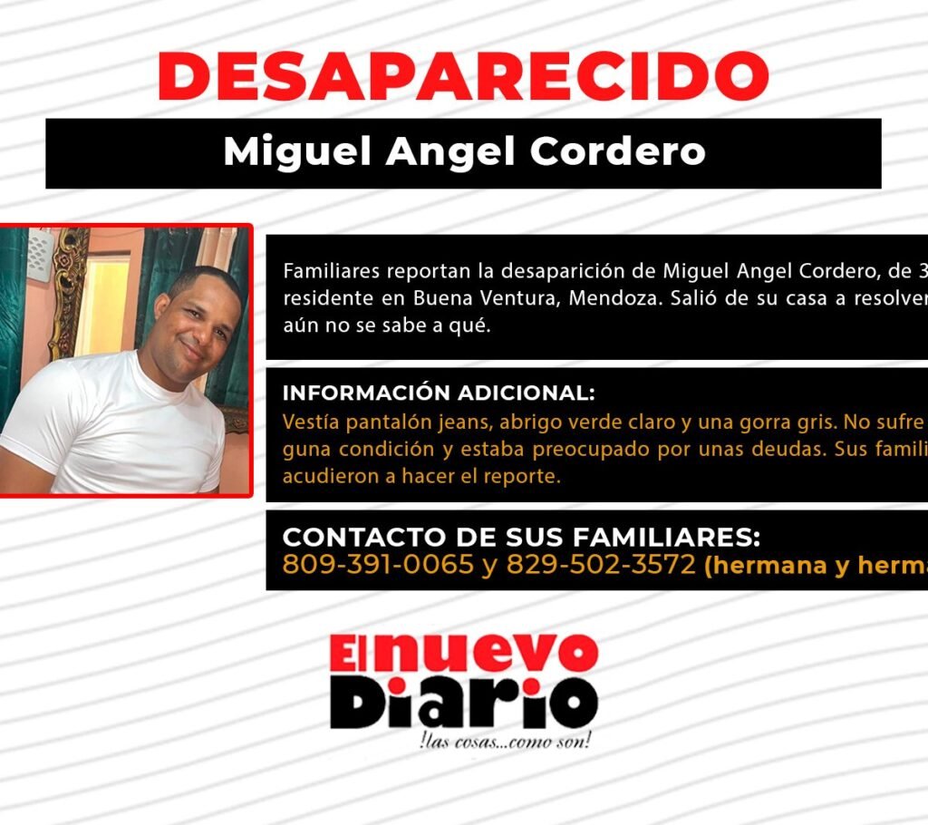 Familia denuncia traba de 48 horas ante desaparición en Mendoza, SDE