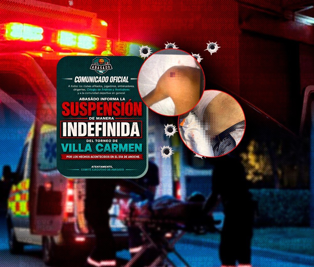 Dos heridos y un torneo suspendido tras un tiroteo en Villa Carmen