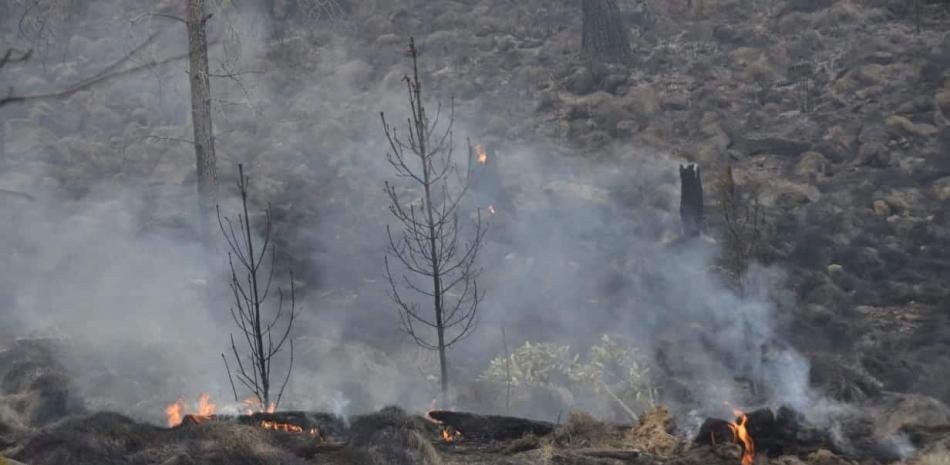 Valle Nuevo sigue con cierre temporal mientras brigadas controlan el incendio de Las Cuevas