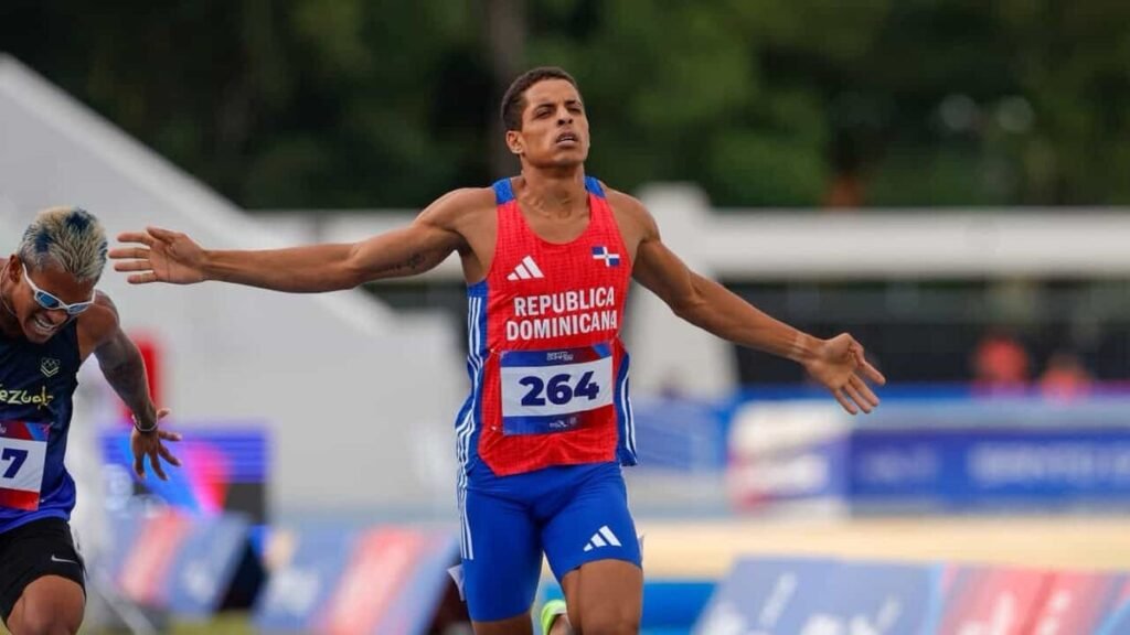 Agramonte conquista el 800 y Dominicana se queda igualada en el quinto puesto
