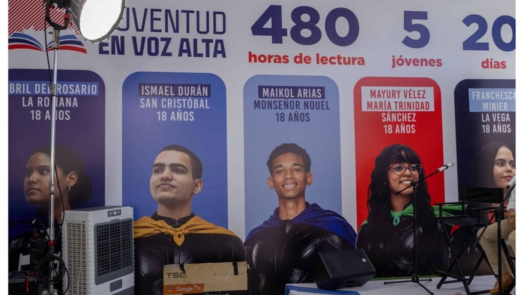 RD vuelve a intentar un récord de lectura con cinco jóvenes y 20 días ininterrumpidos