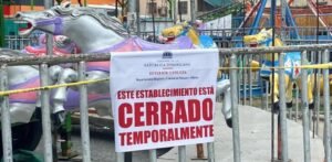 Tres detenidos y el parque clausurado tras la caída de menores en una atracción de Hato Mayor