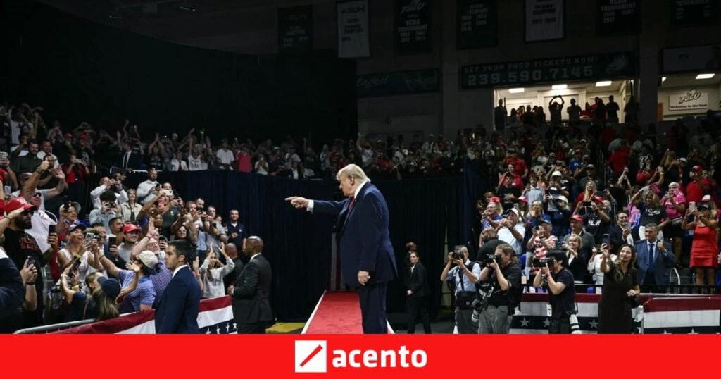 Trump convierte su mitin de Florida en una arremetida contra el ‘comunismo’ y la agenda demócrata
